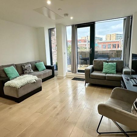 Lux Livin' Apartments - Luxury 2 Bed Apartment With Sky Garden Manchester Exteriör bild