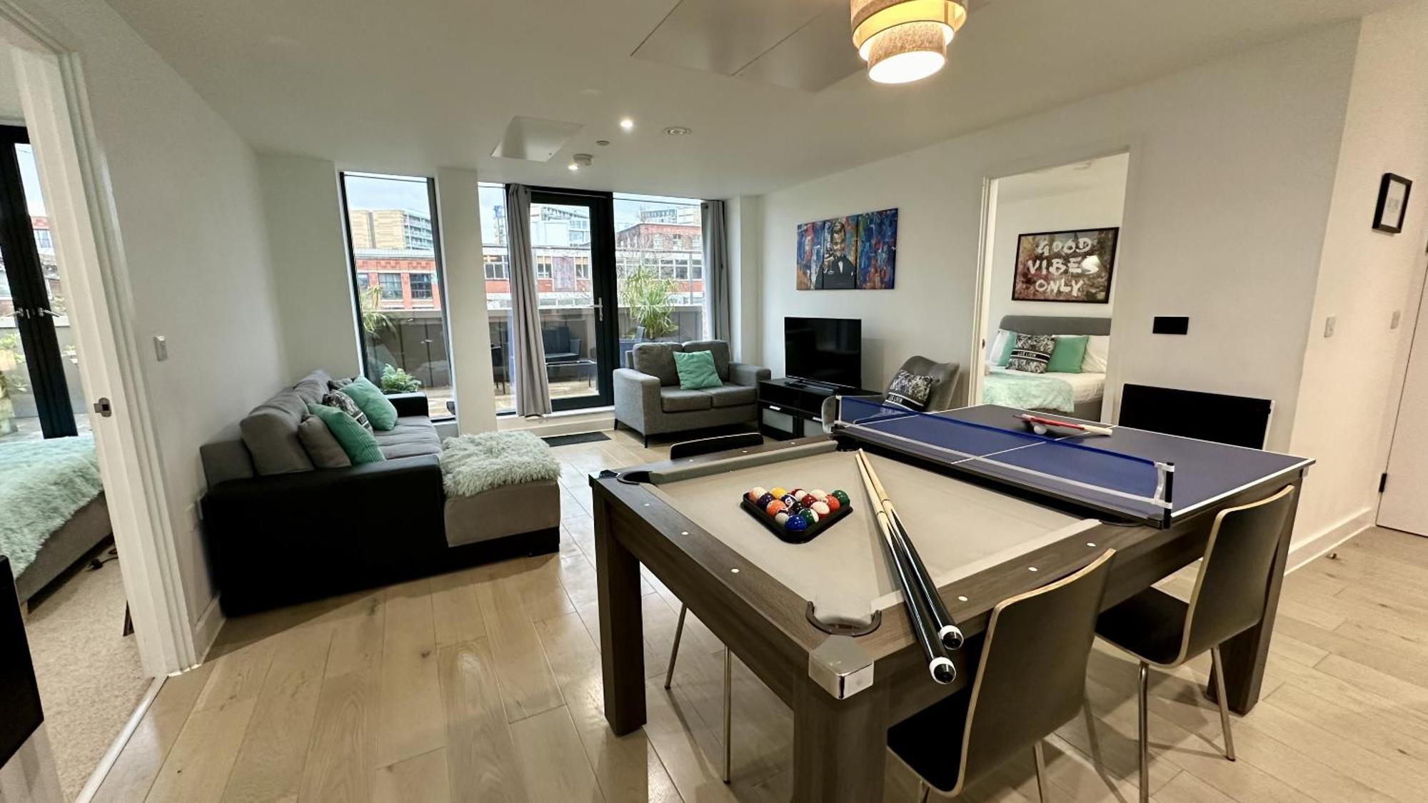 Lux Livin' Apartments - Luxury 2 Bed Apartment With Sky Garden Manchester Exteriör bild