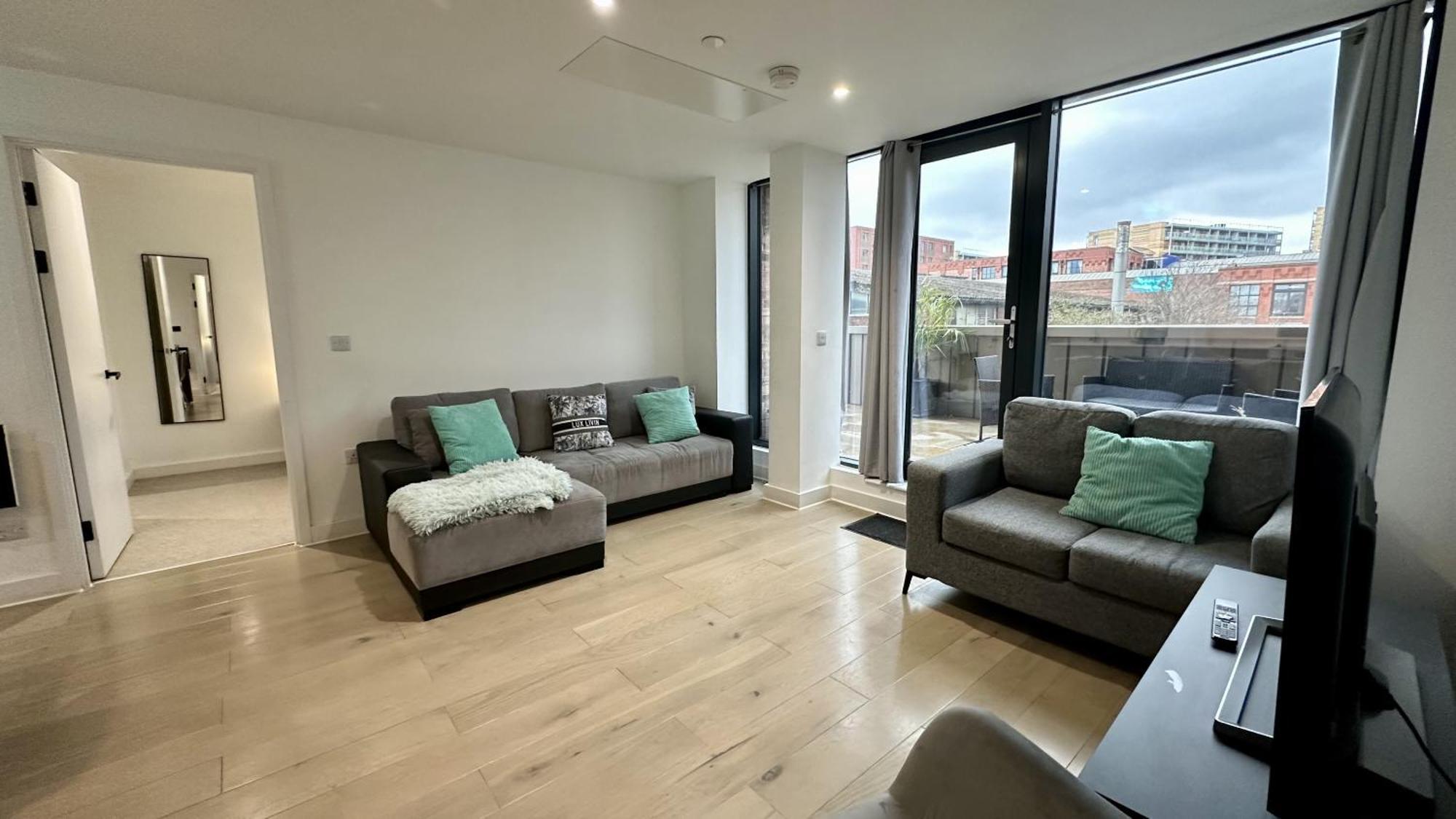 Lux Livin' Apartments - Luxury 2 Bed Apartment With Sky Garden Manchester Exteriör bild