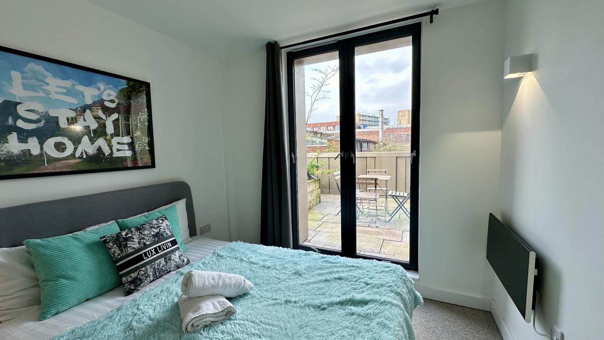 Lux Livin' Apartments - Luxury 2 Bed Apartment With Sky Garden Manchester Exteriör bild