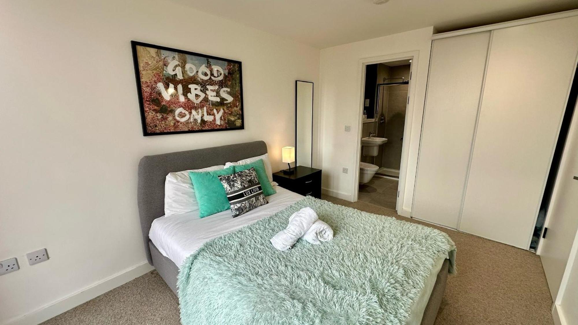 Lux Livin' Apartments - Luxury 2 Bed Apartment With Sky Garden Manchester Exteriör bild