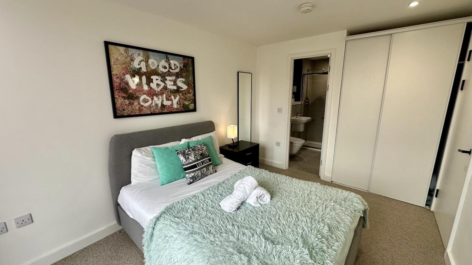 Lux Livin' Apartments - Luxury 2 Bed Apartment With Sky Garden Manchester Exteriör bild
